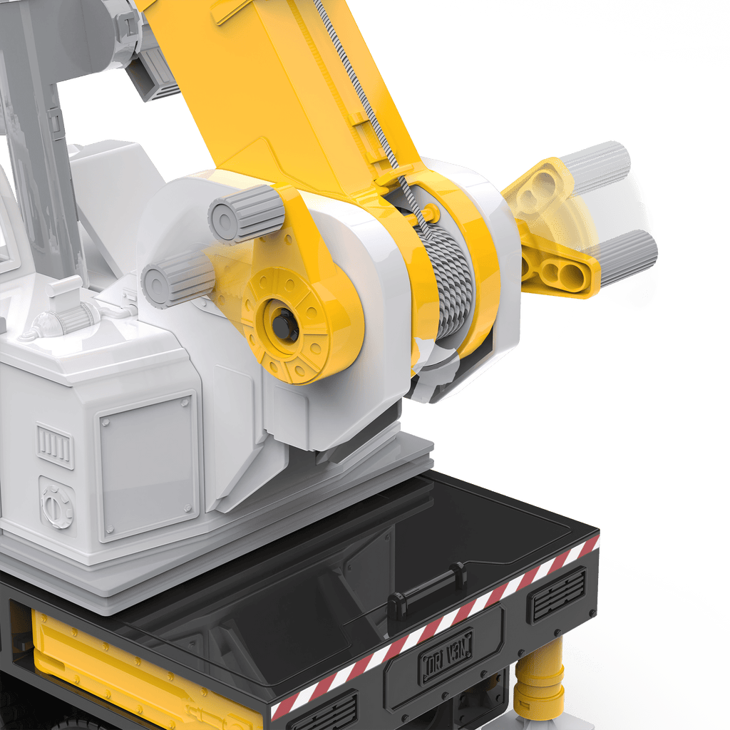 Crane Truck, 29 inches - DRIVEN by Battat