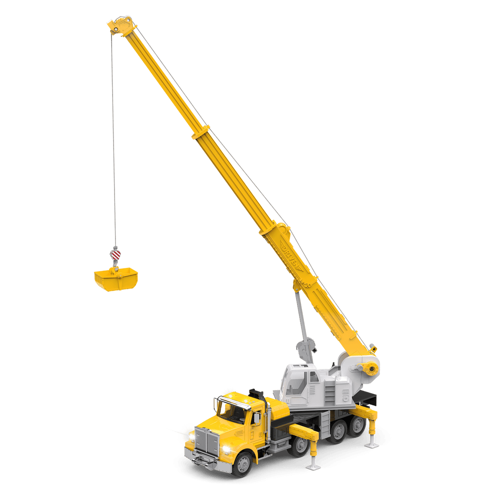 Crane Truck, 29 inches - DRIVEN by Battat