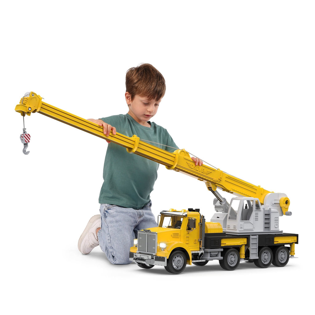 Crane Truck, 29 inches - DRIVEN by Battat