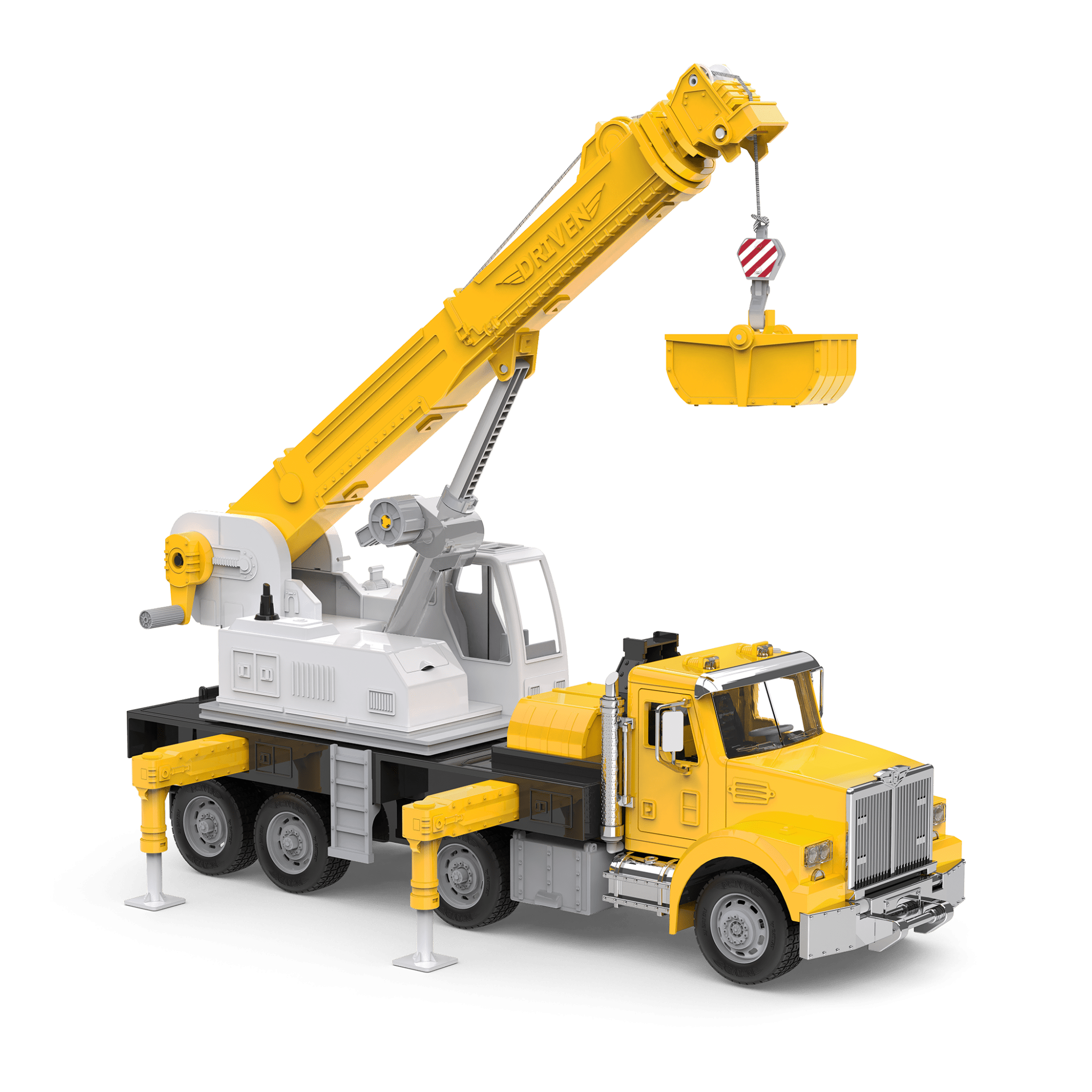 Jumbo Crane Truck DRIVEN by Battat