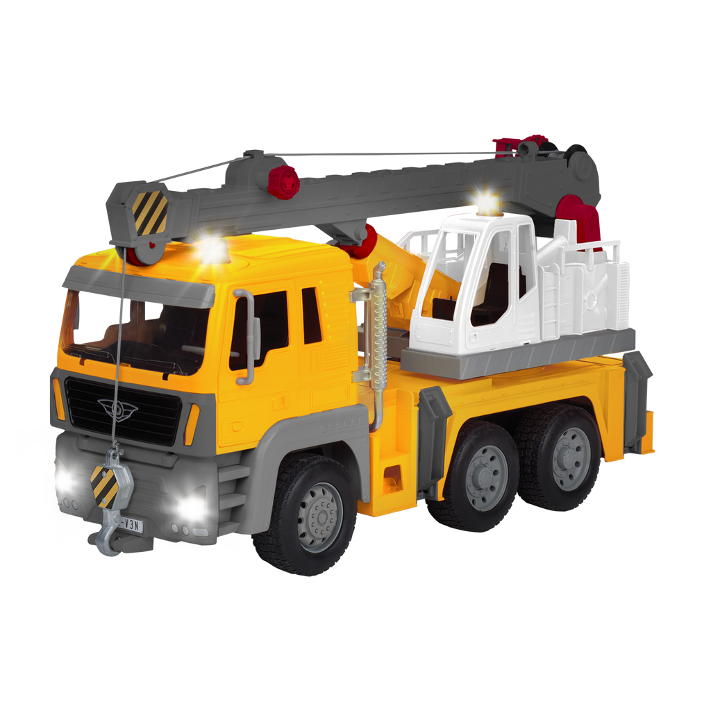 Large toy crane truck.