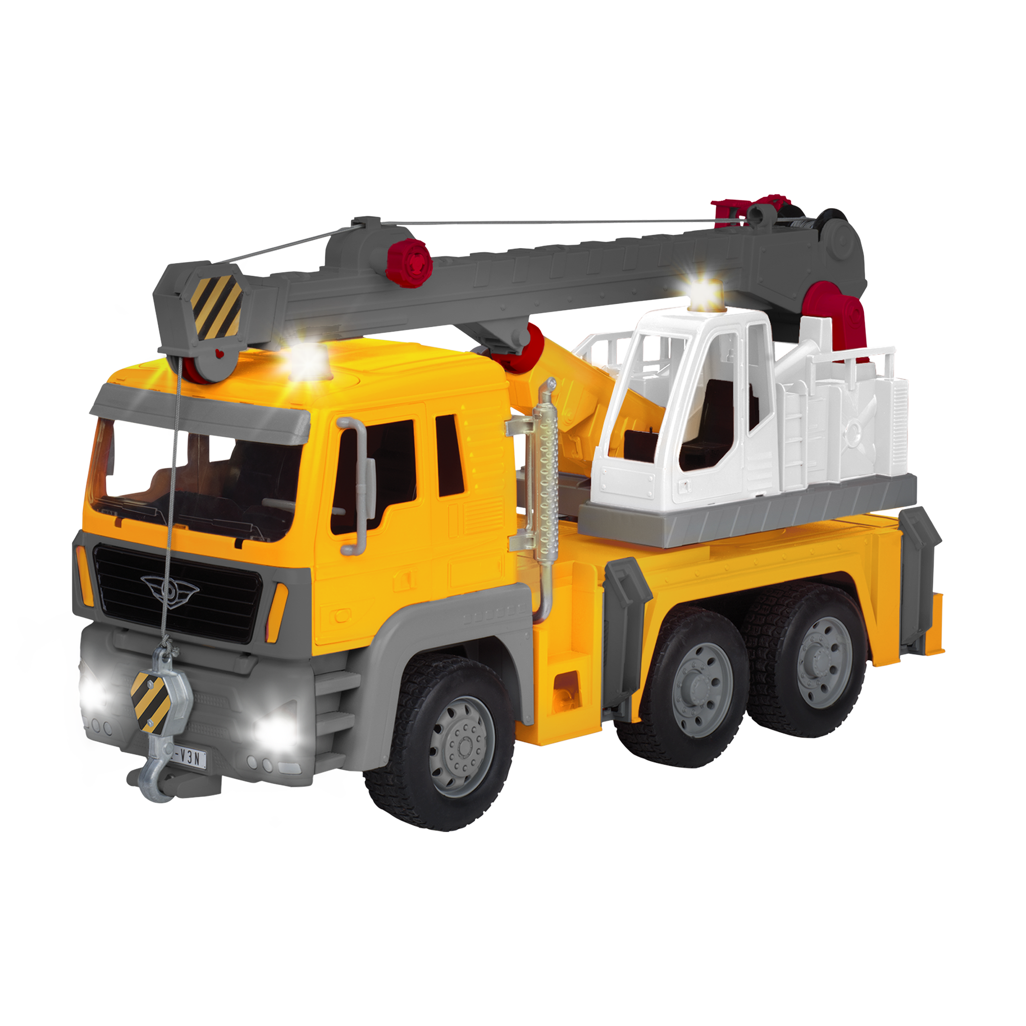 Large toy crane truck.