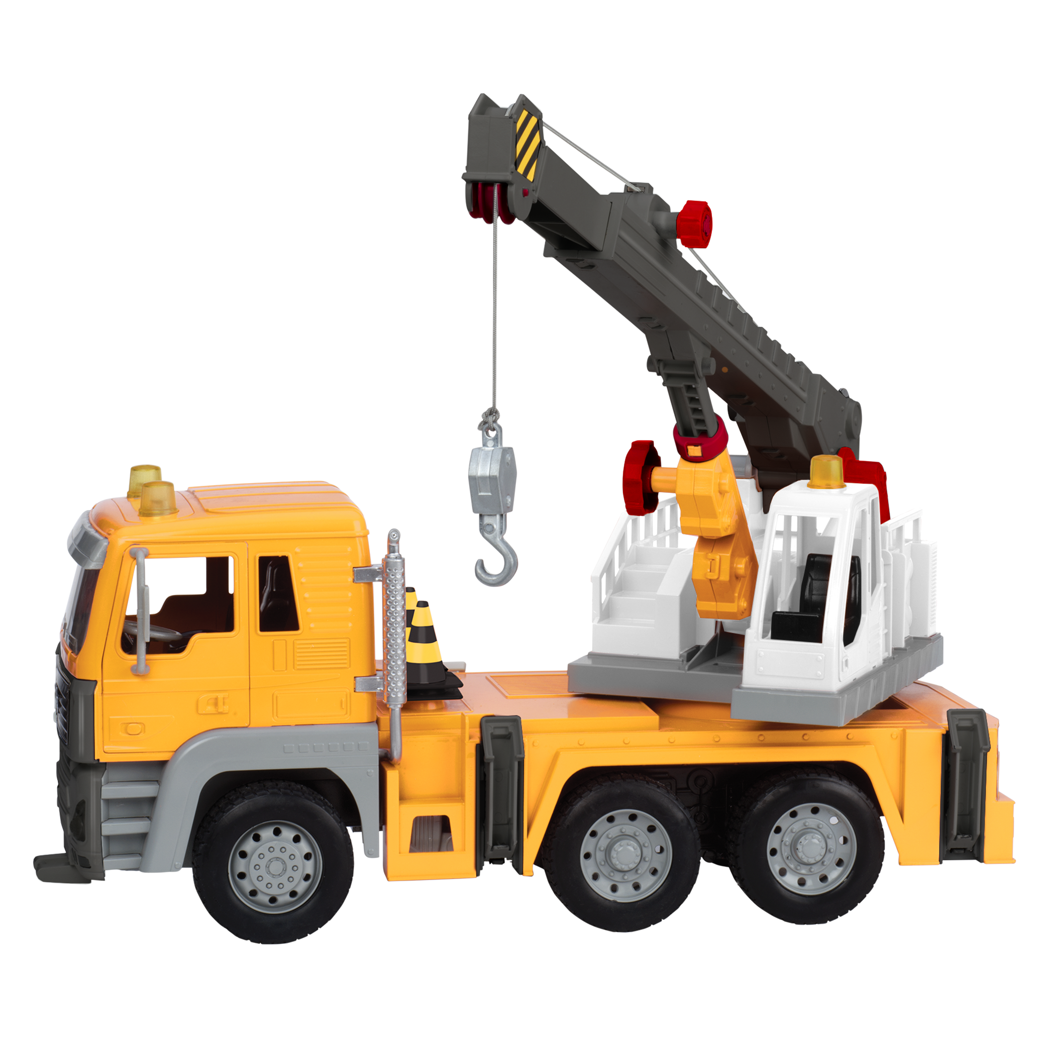 Large toy crane truck.