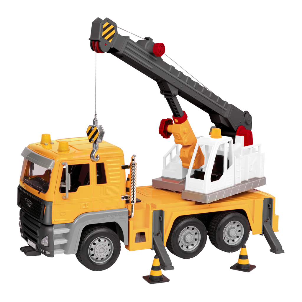 Large toy crane truck.