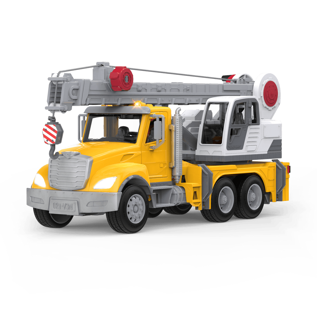 Crane Truck, 14 inches - DRIVEN by Battat