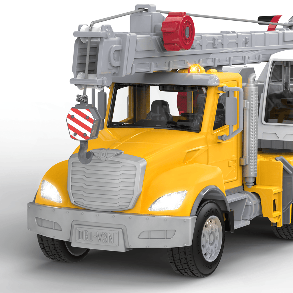Crane Truck, 14 inches - DRIVEN by Battat