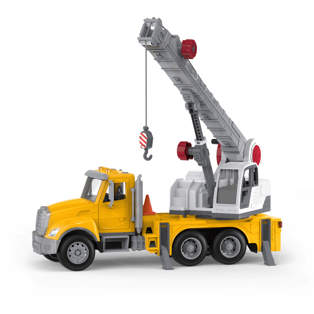 Crane Truck, 14 inches - DRIVEN by Battat