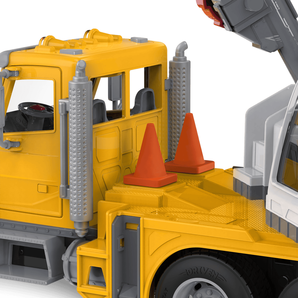 Crane Truck, 14 inches - DRIVEN by Battat