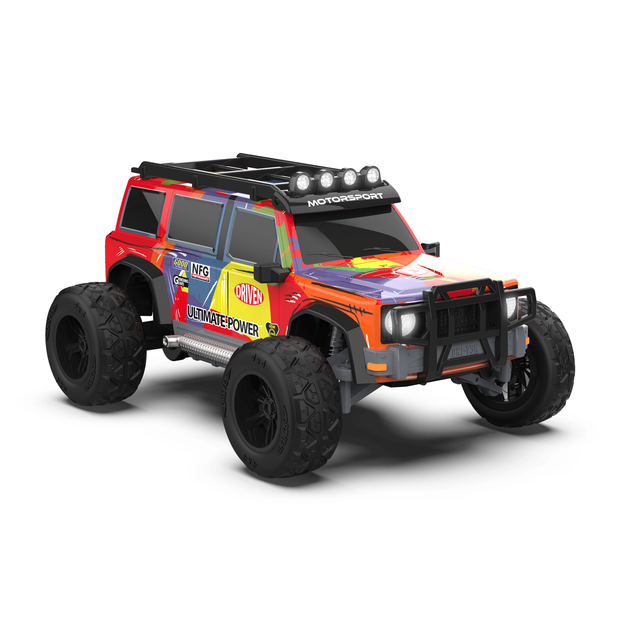 Multi-color Off-Road Truck