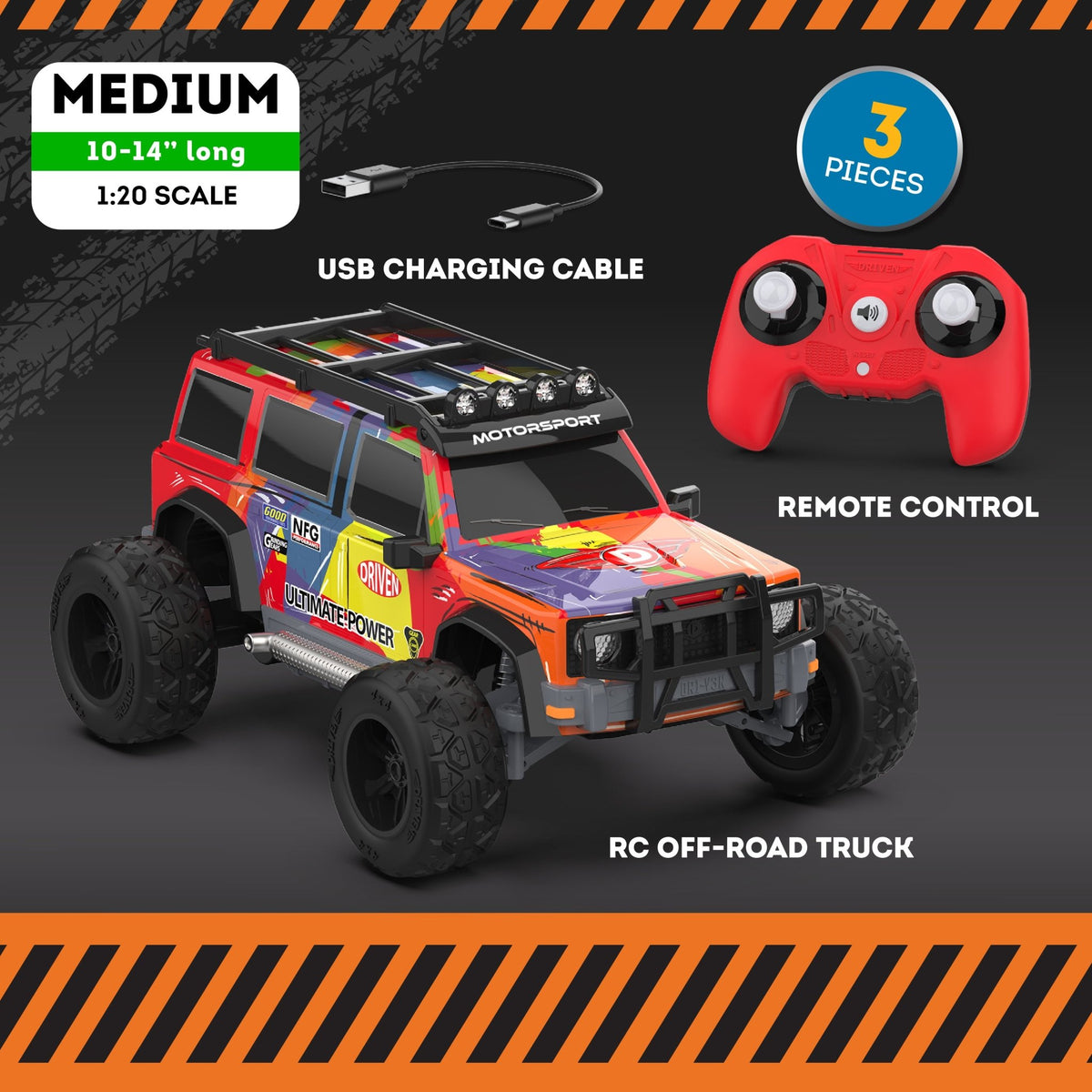RC Off-Road Truck- HAVOC - Driven