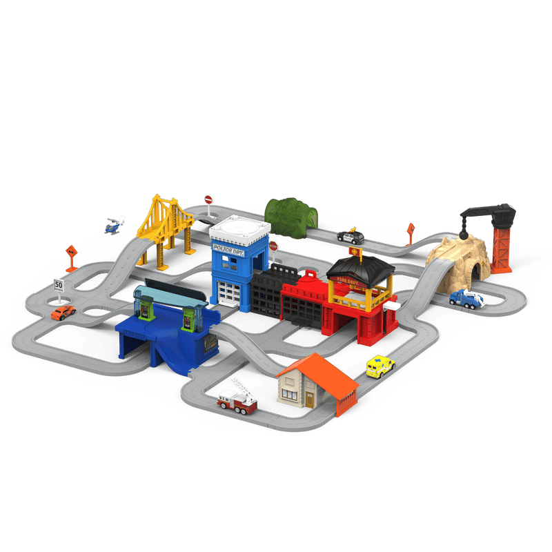 Build-A-City Playset DRIVEN by Battat