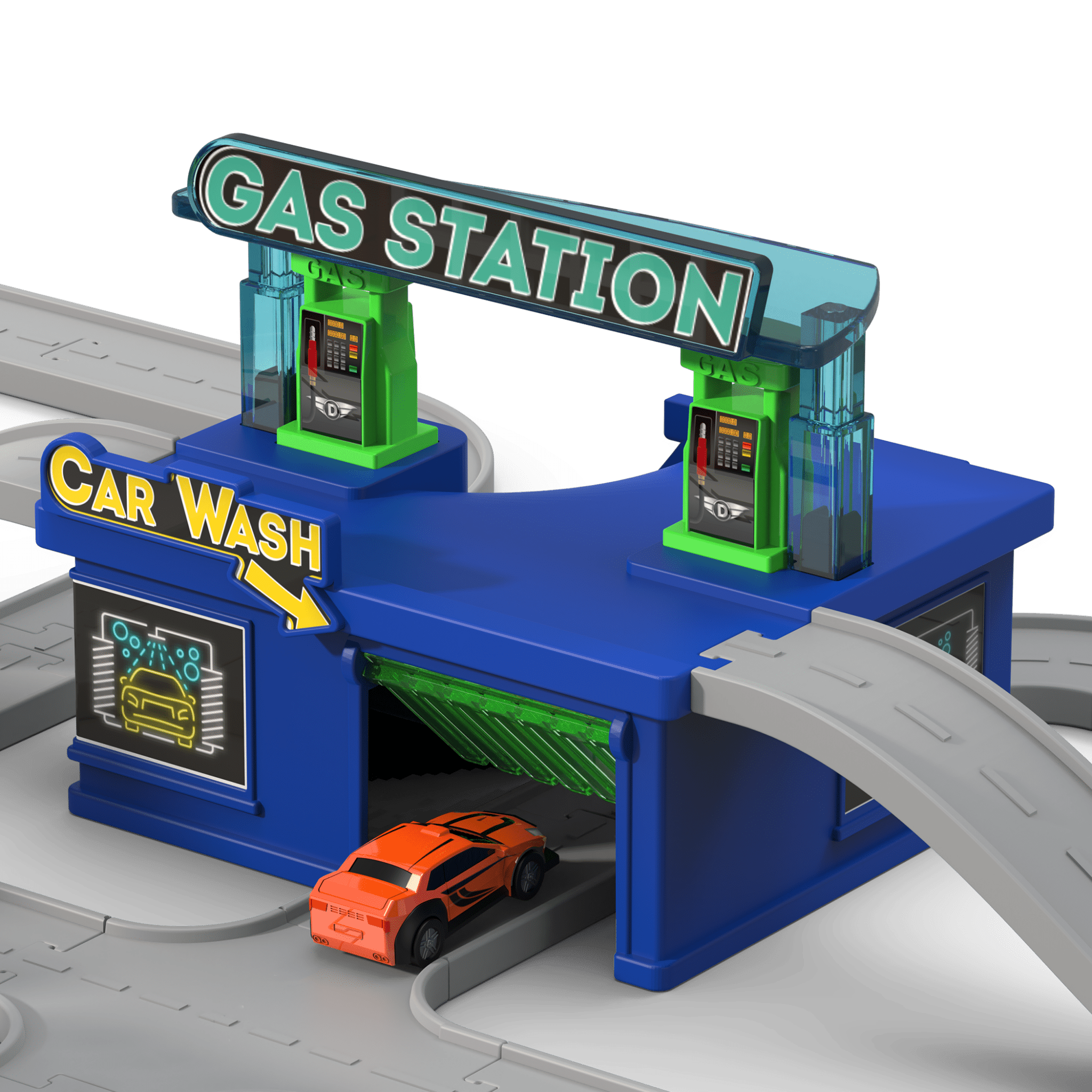 Build-A-City Playset DRIVEN by Battat