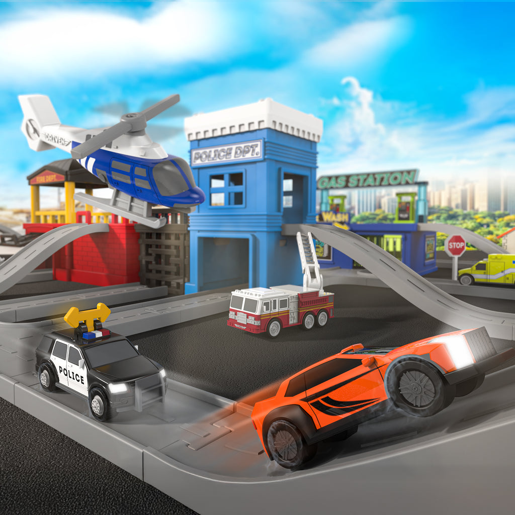 Build-A-City Playset DRIVEN by Battat