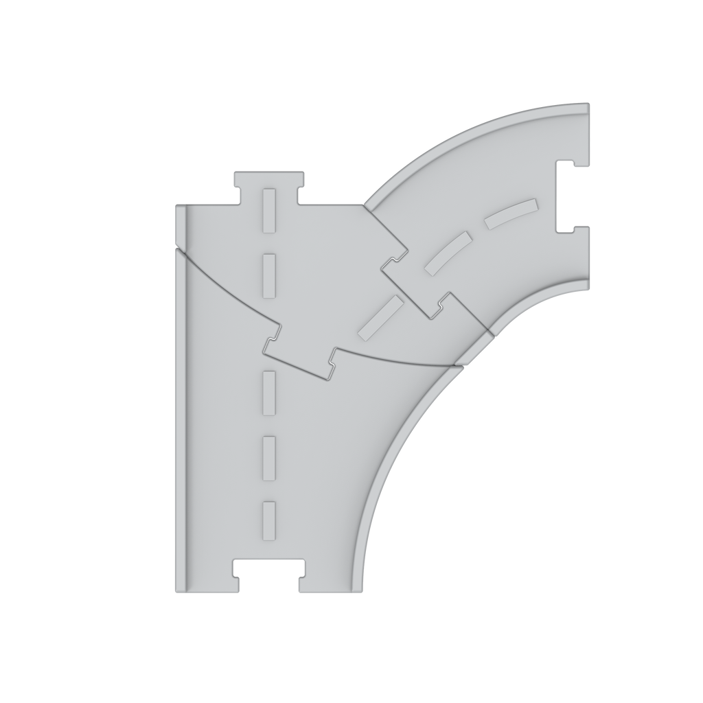 Surprise container with toy vehicles surrounding it.