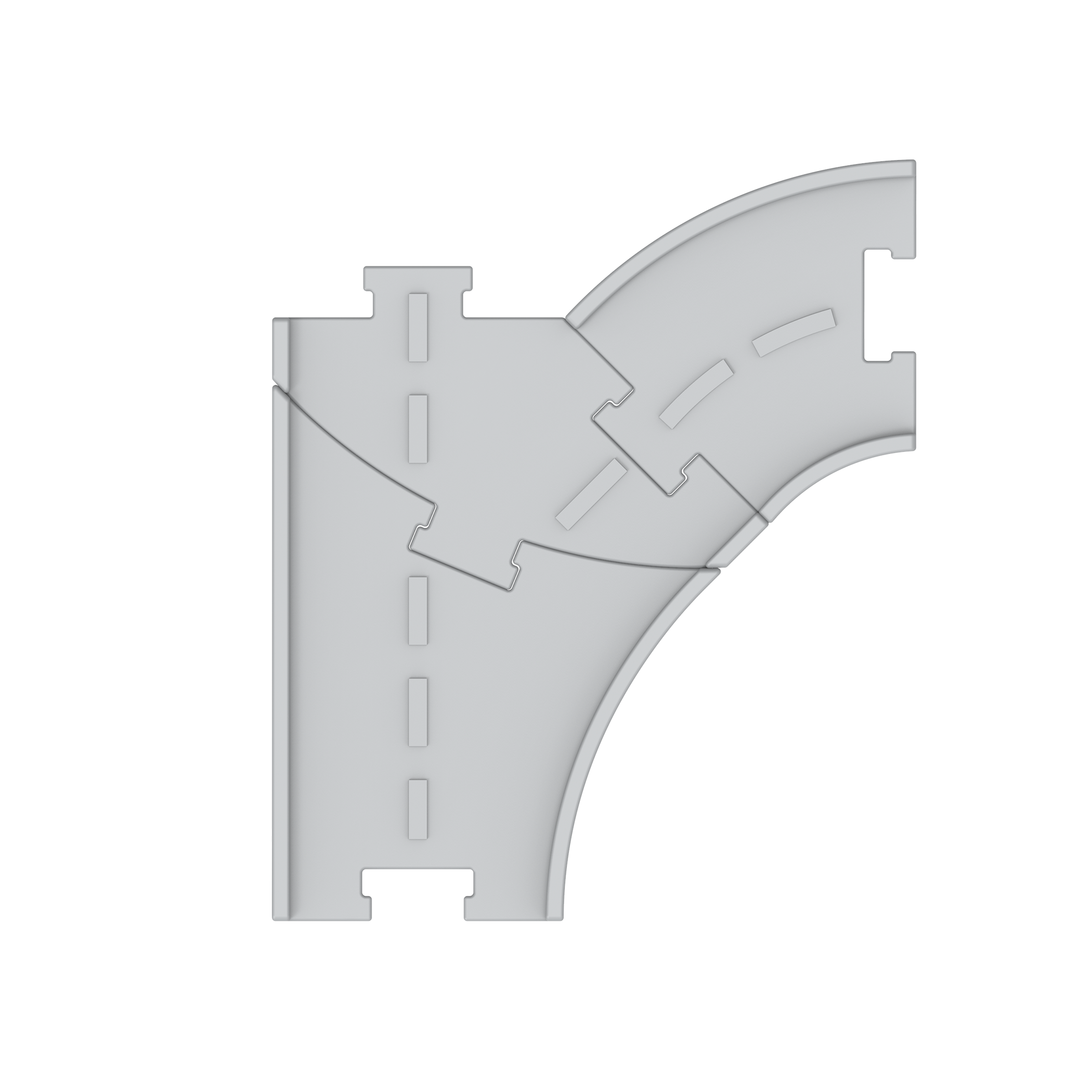 Surprise container with toy vehicles surrounding it.