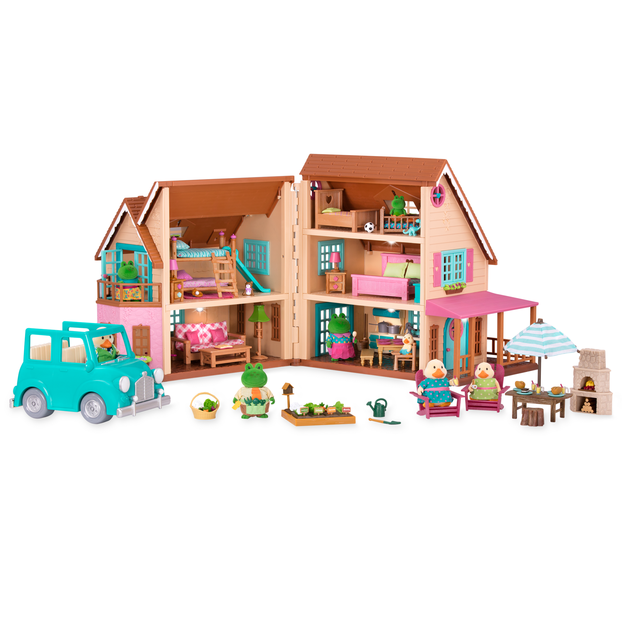 Honeysuckle Hillside Cottage |Toy Housee | Li'l Woodzeez