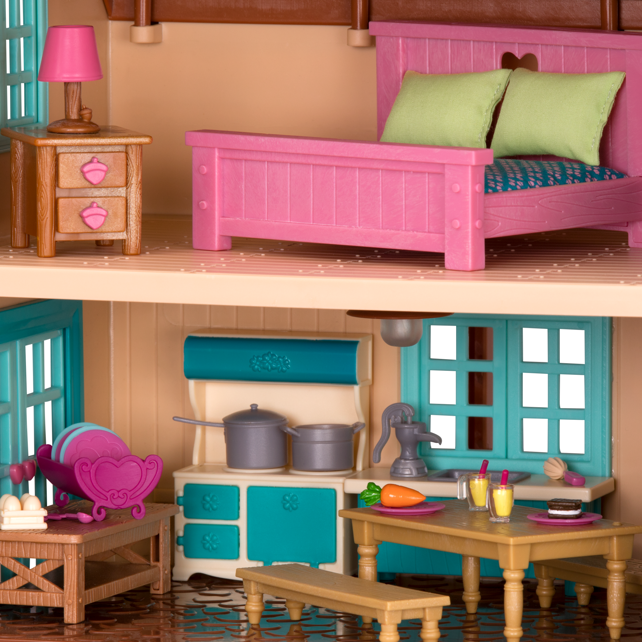 Honeysuckle Hillside Cottage |Toy Housee | Li'l Woodzeez
