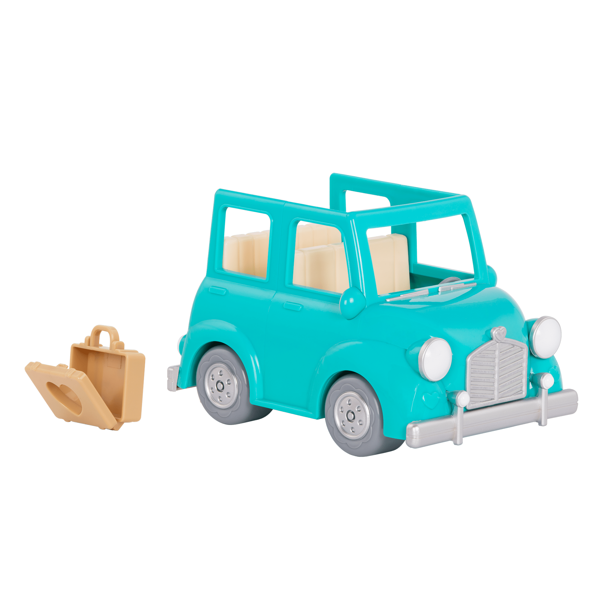 Blue Toy Car | Vehicles for Animal Figurines | Li'l Woodzeez