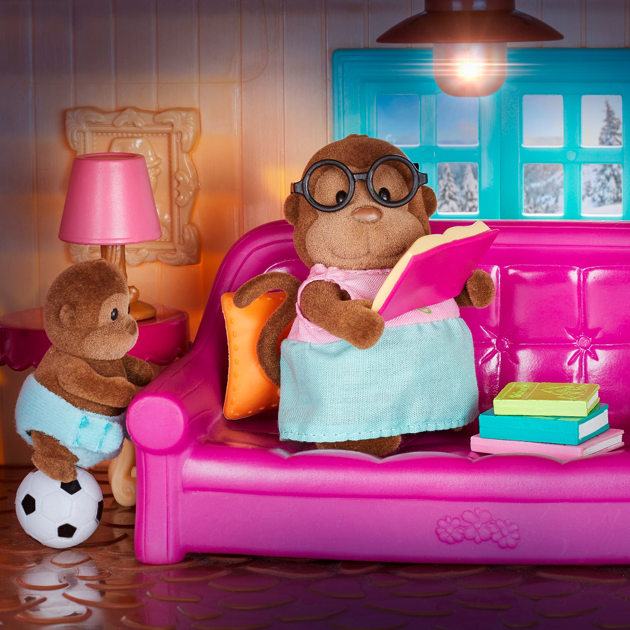 Living room and nursery playset