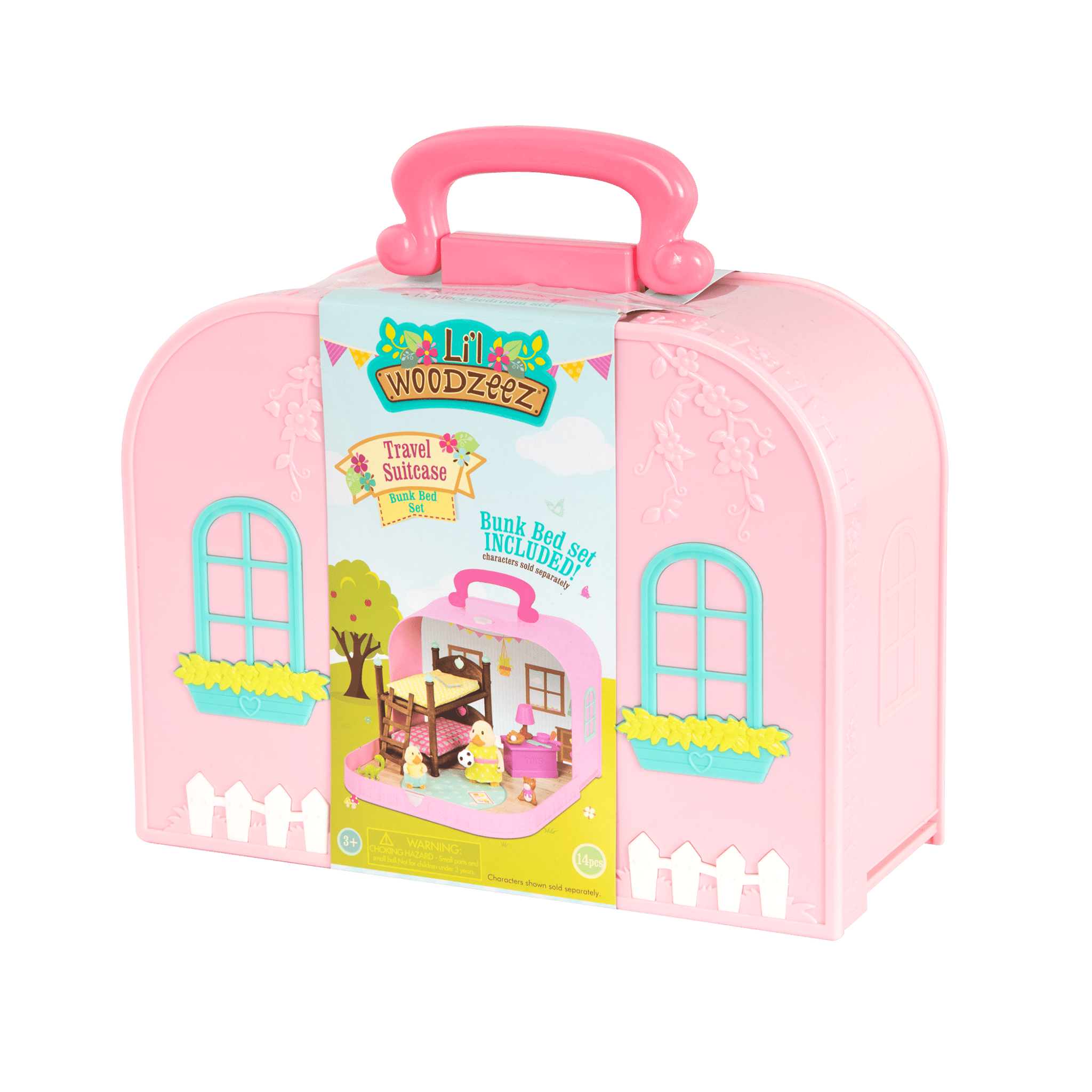 Travel Suitcase Playset | Carry Case with Accessories | Li'l