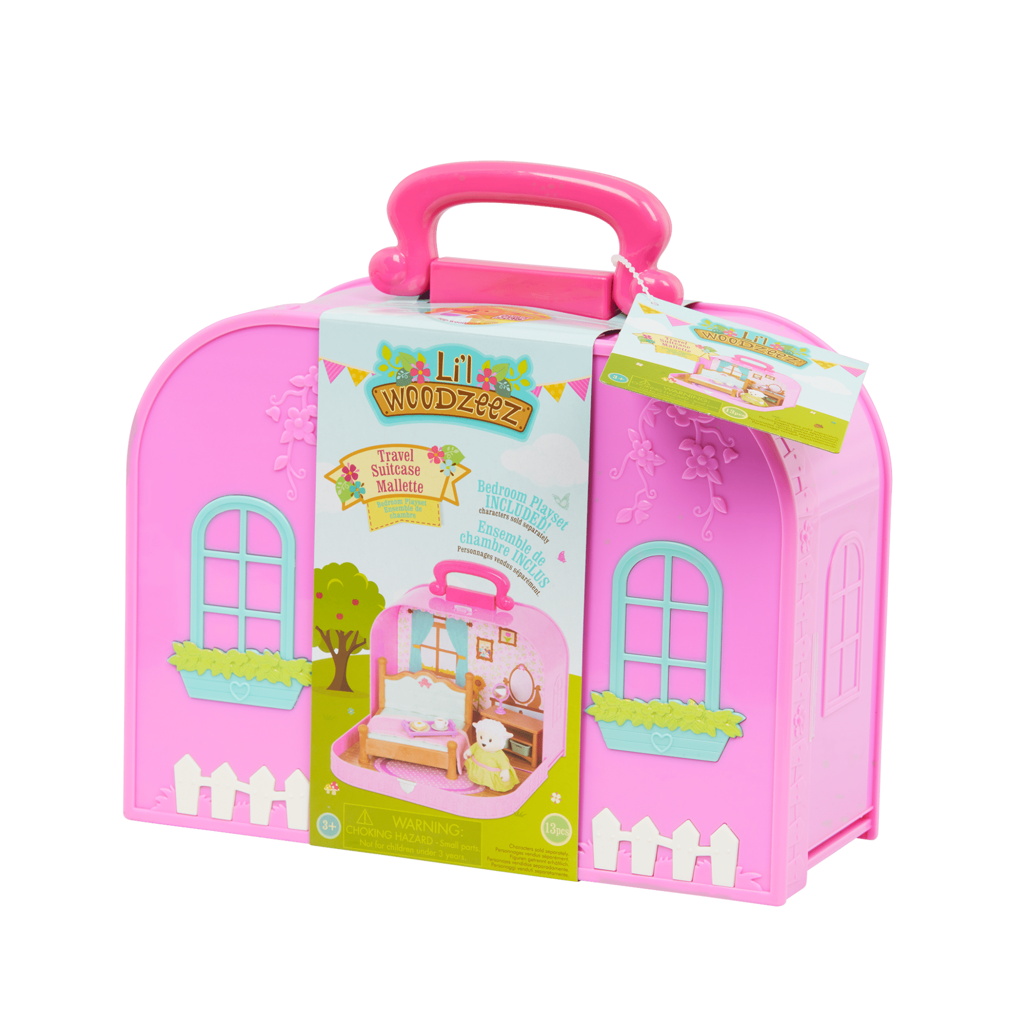Travel Suitcase Playset | Carry Case with Accessories | Li'l