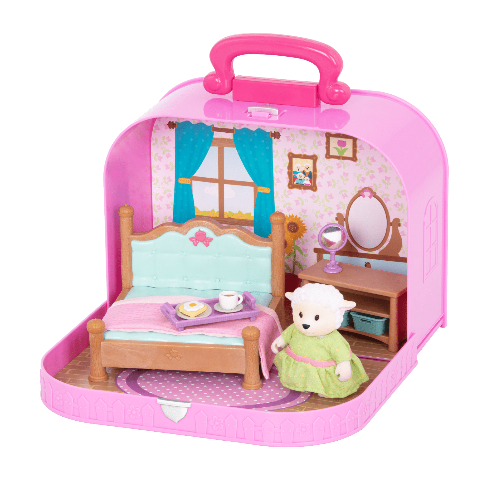 Travel Suitcase Playset | Carry Case with Accessories | Li'l