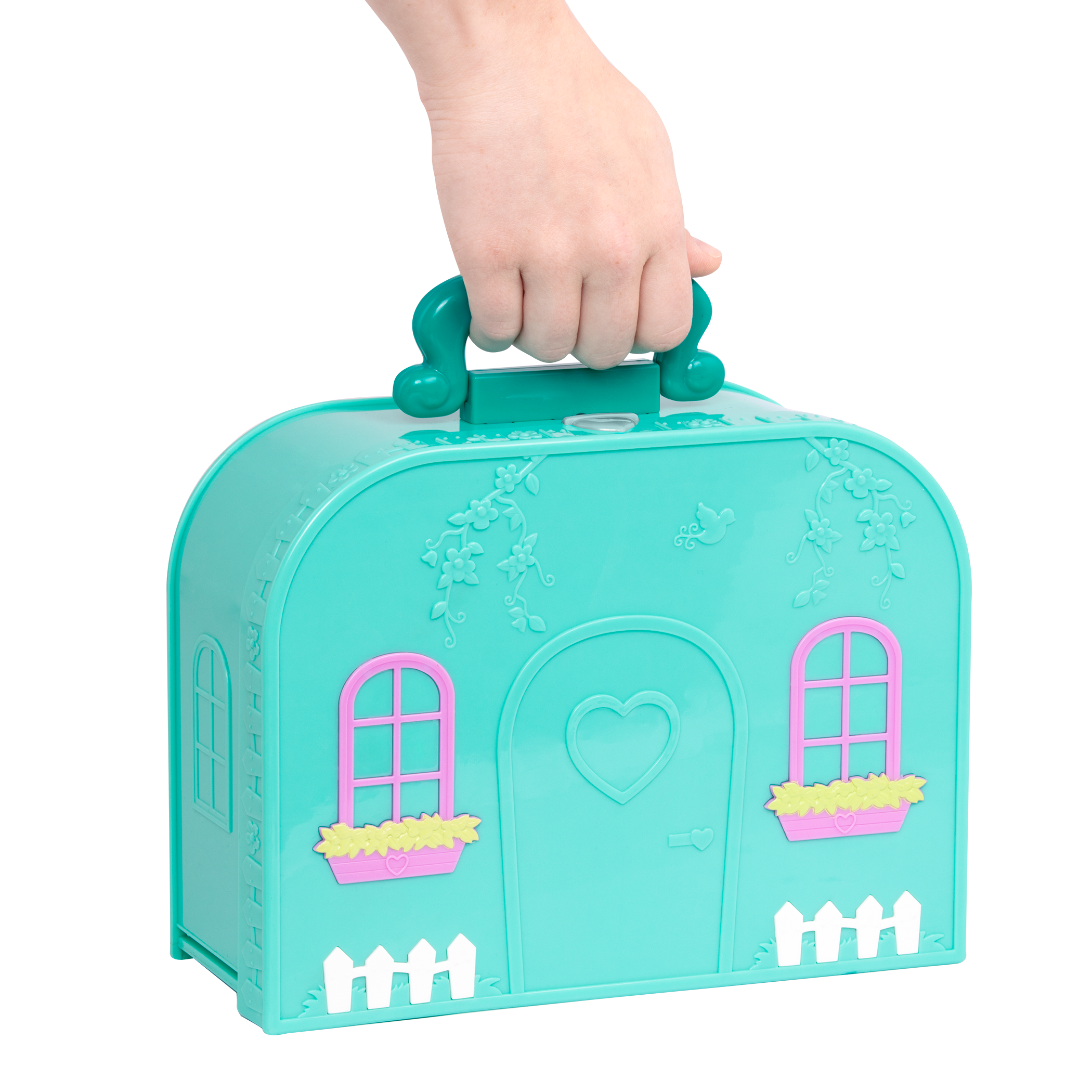 Living room playset in carry case