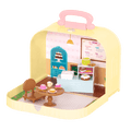 Pastry shop playset in carry case
