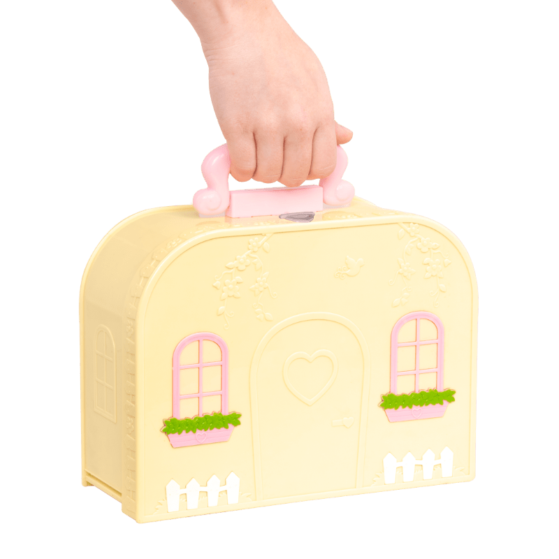 Pastry shop playset in carry case