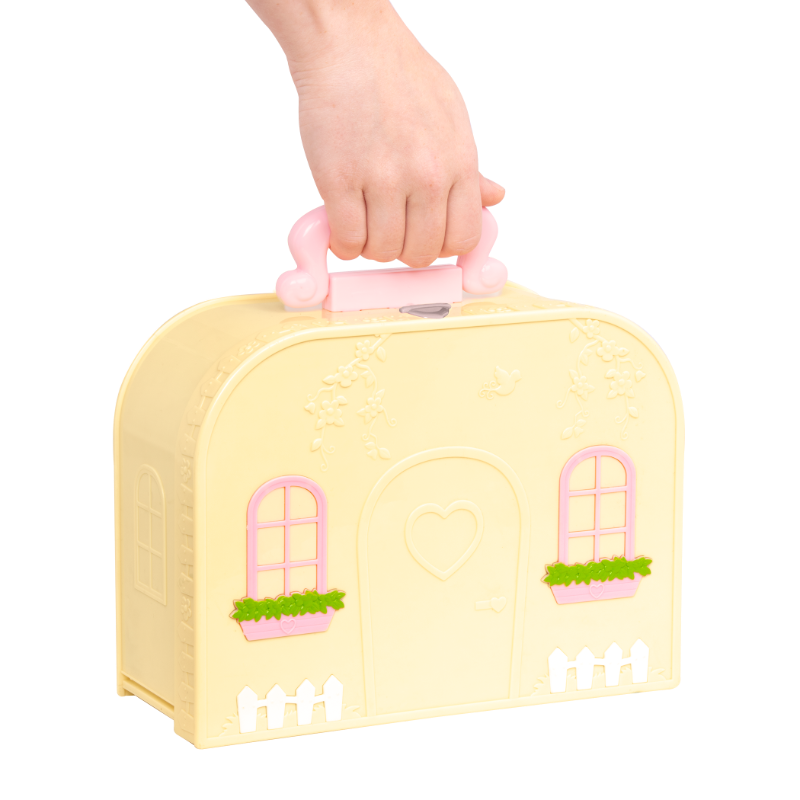 Pastry shop playset in carry case