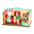 Theatre playset with animal figurines