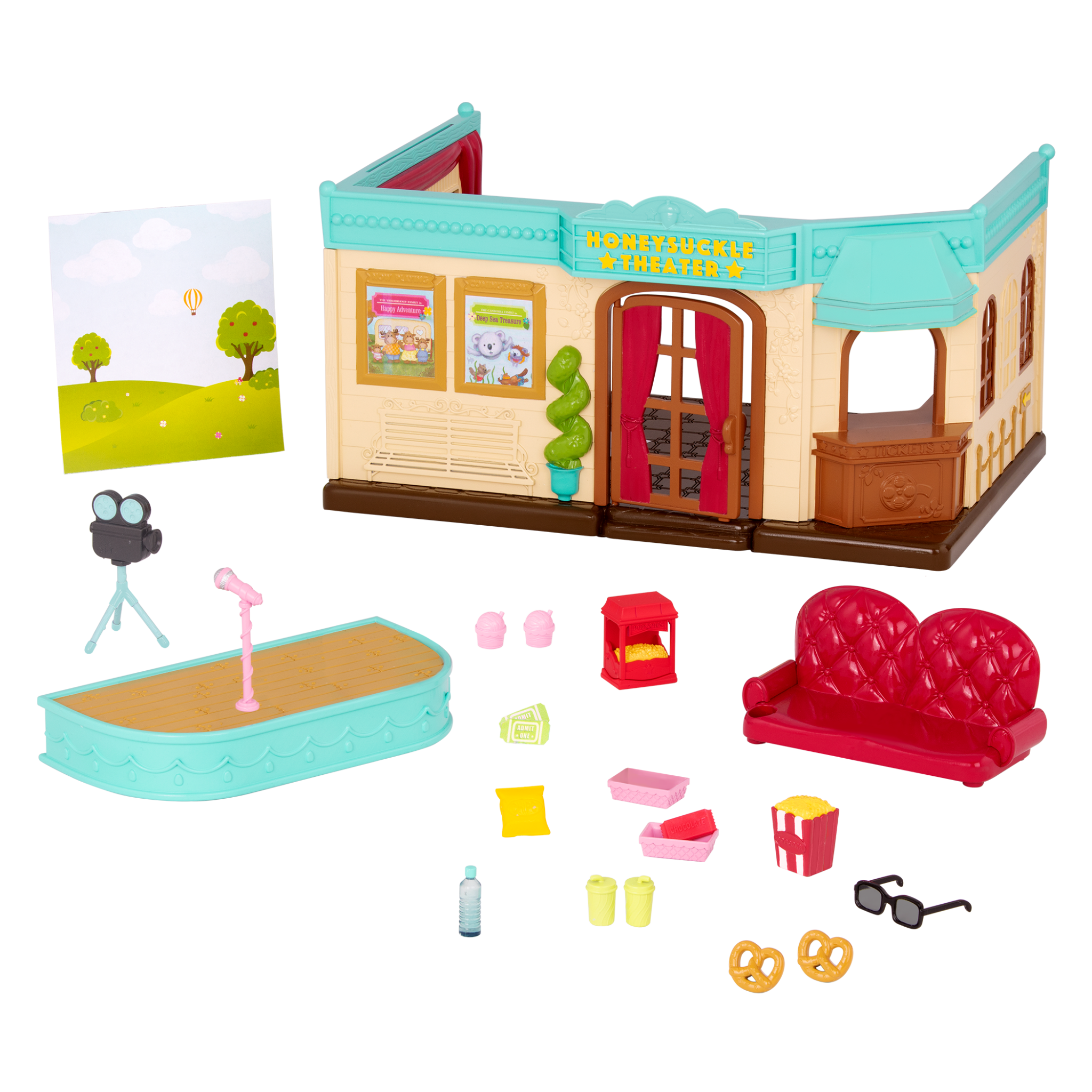Honeysuckle Theater | Toy Cinema for Kids | Li'l Woodzeez