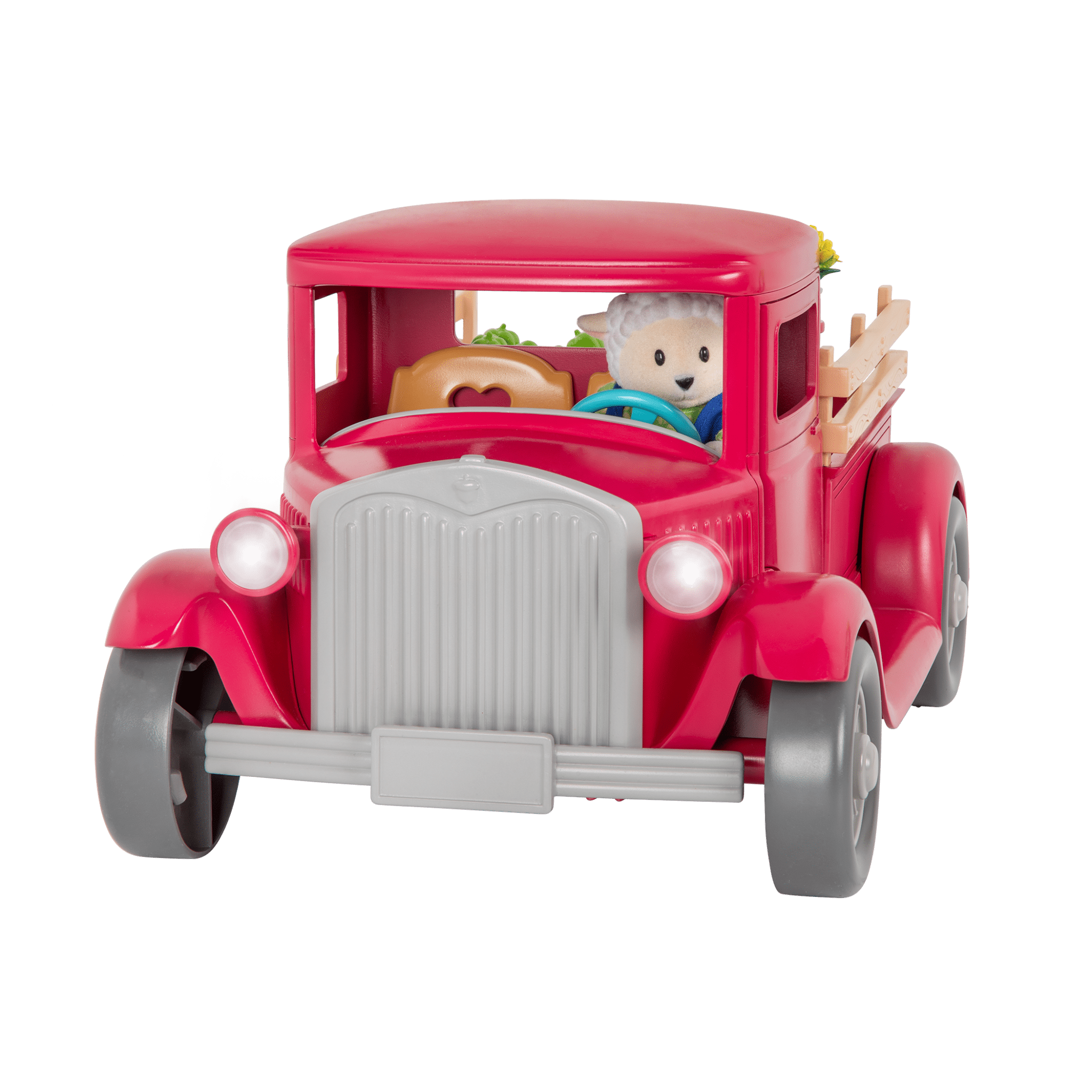 Farmer's Market Truck | Toy Truck with Accessories | Li'l Woodzeez