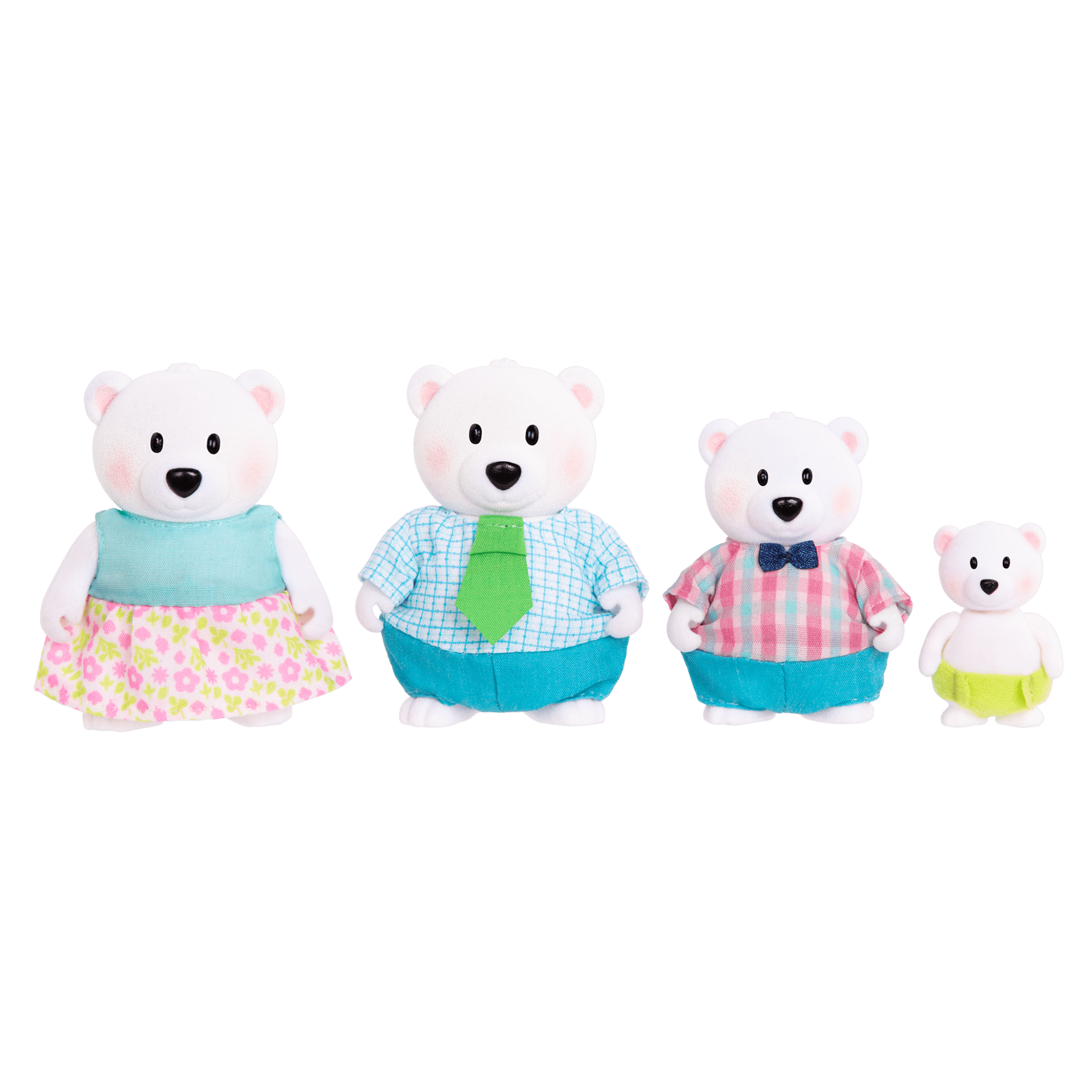 Van North Polar Bear Family | Small Animal Figurines | Li'l