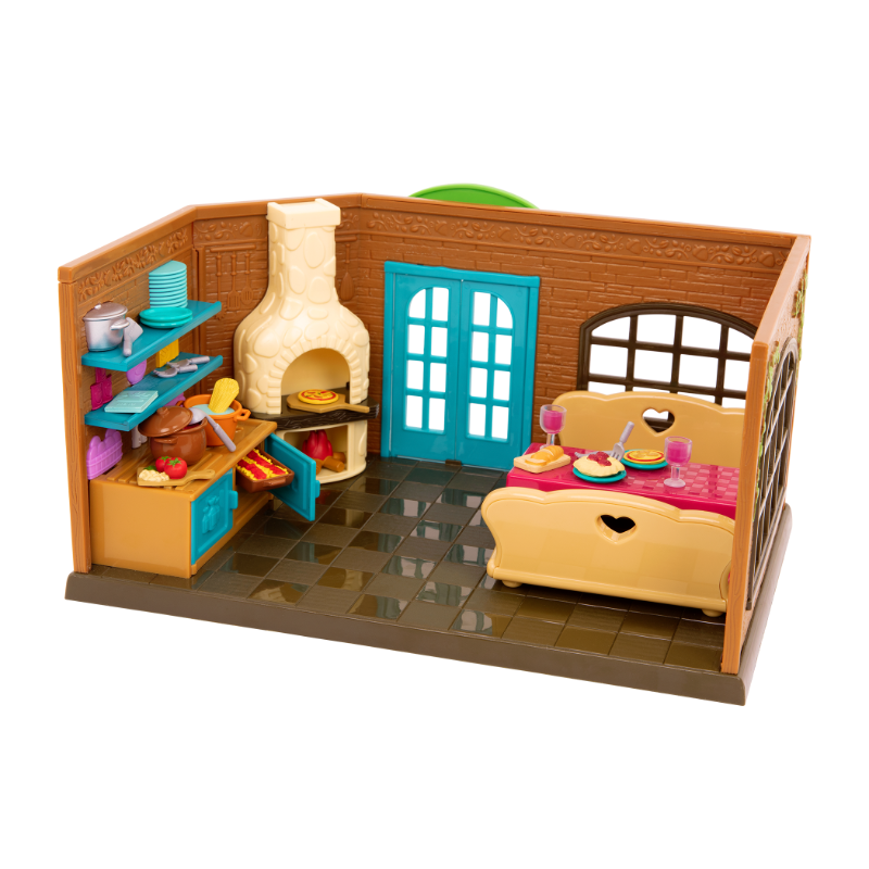 Pass-The-Pasta Restaurant | Kitchen Playset | Li'l Woodzeez