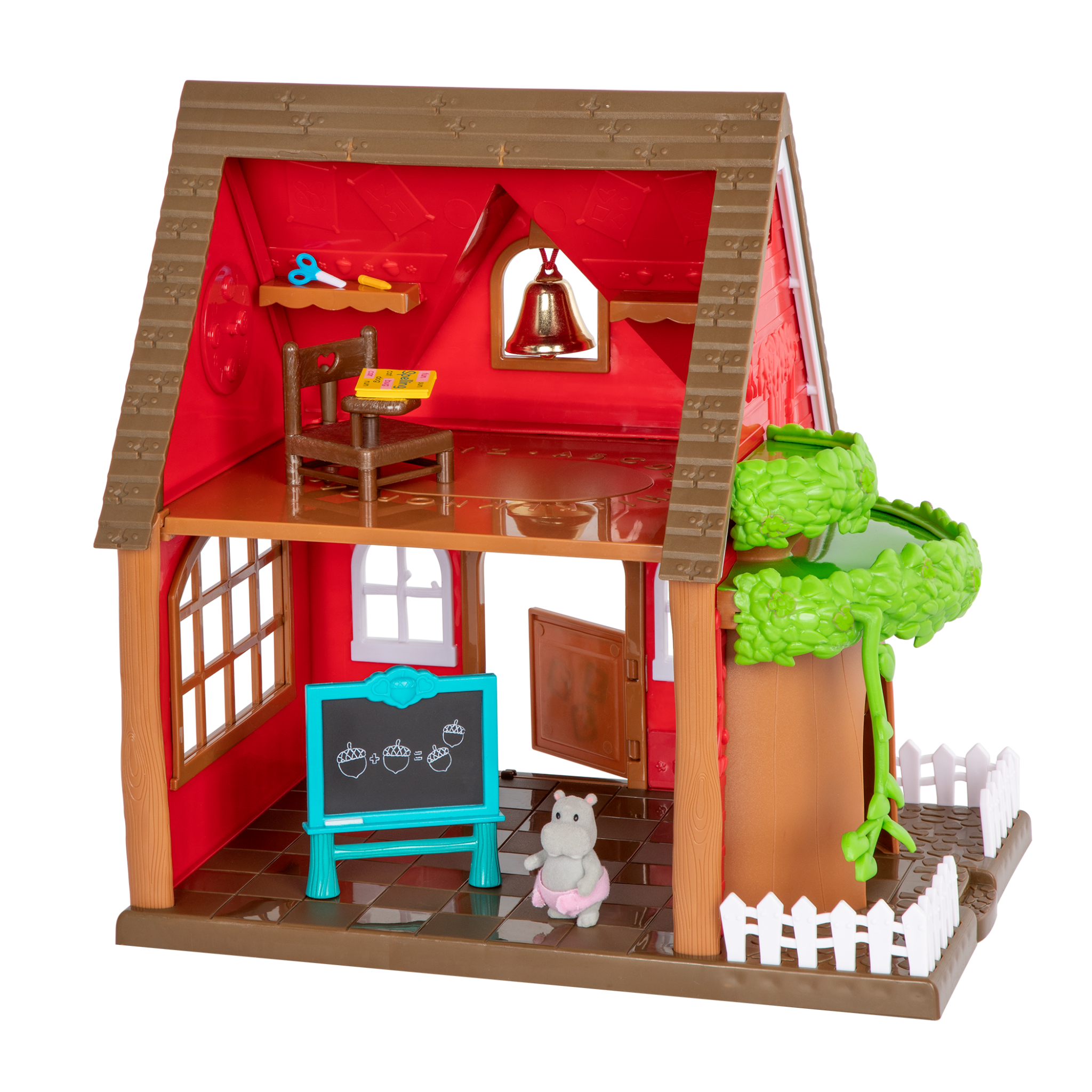 Woodland Schoolhouse | School Playset with Accessories | Li'l