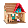 Country house playset with bear figurine