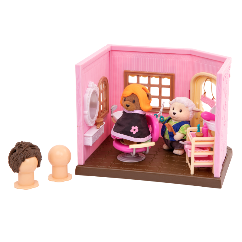 Li'l Woodzeez HAIR SALON Playset