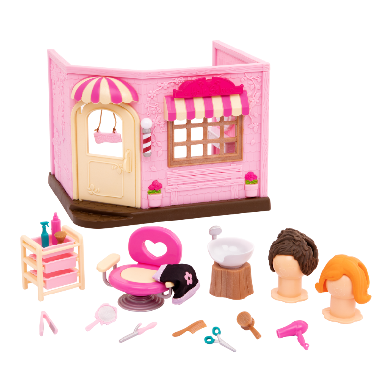 Li'l Woodzeez HAIR SALON Playset