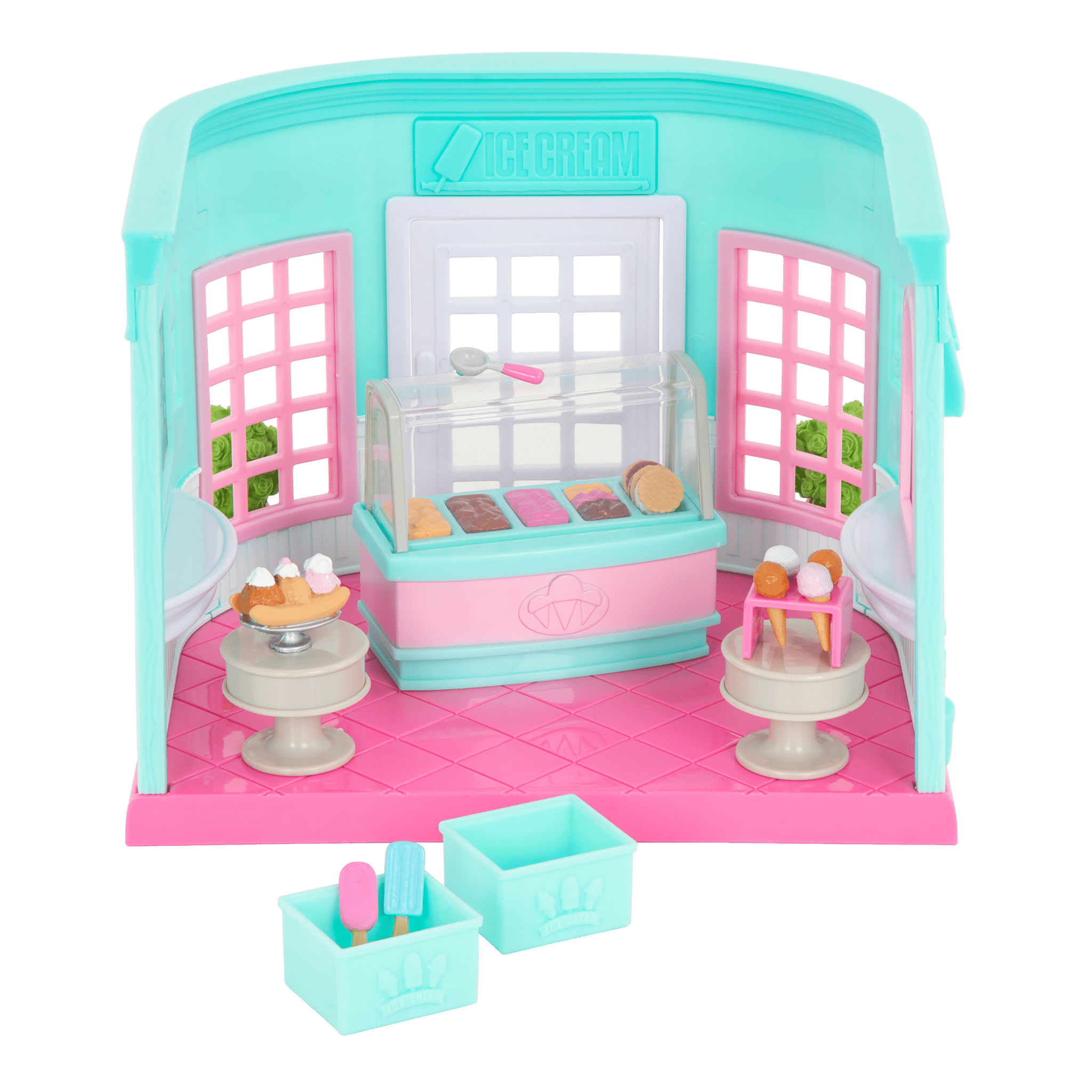 Scoops & Sprinkles Ice Cream Shop| Toy Store with Accessories | Li
