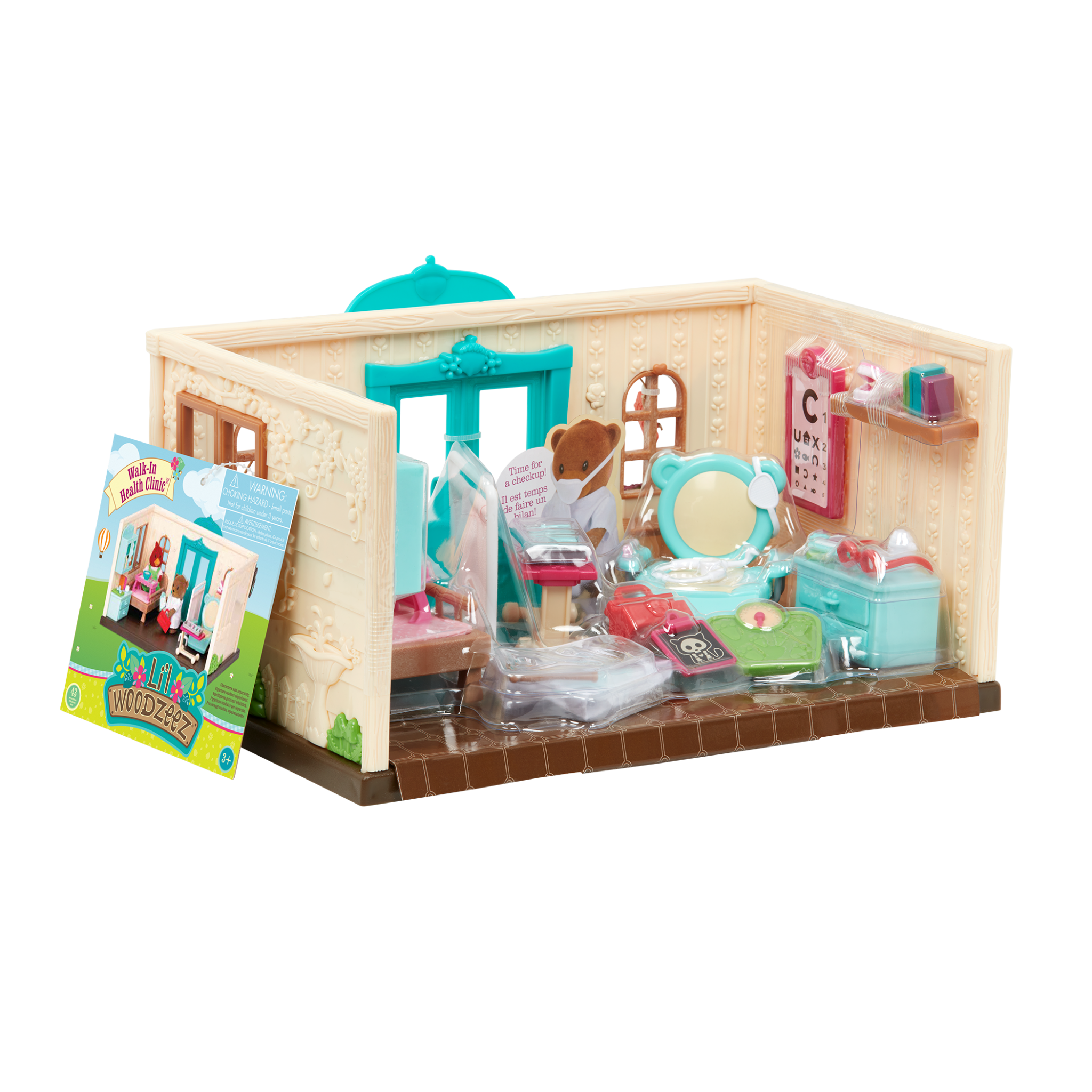 HEALTH インテリアセット売り Walk-In Health Clinic | Doctor Playset | Li'l Woodzeez – MaisonBattat