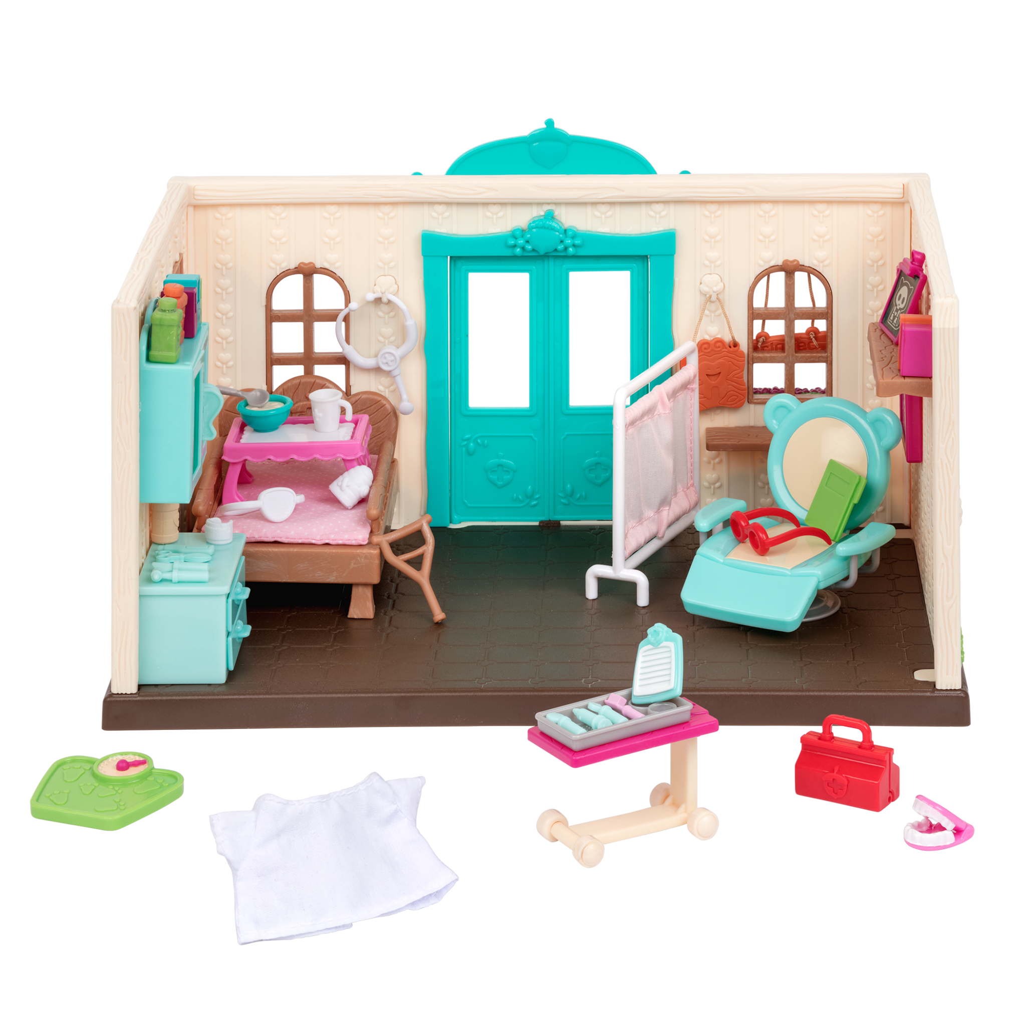 Walk-In Health Clinic | Doctor Playset | Li'l Woodzeez – MaisonBattat