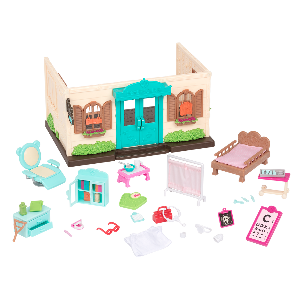 Health clinic playset