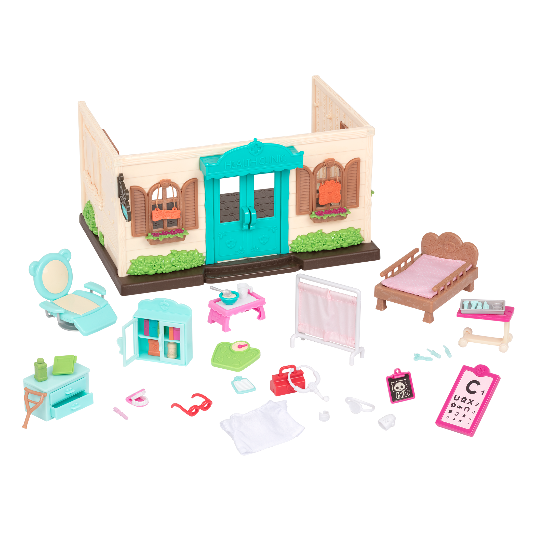 Health clinic playset