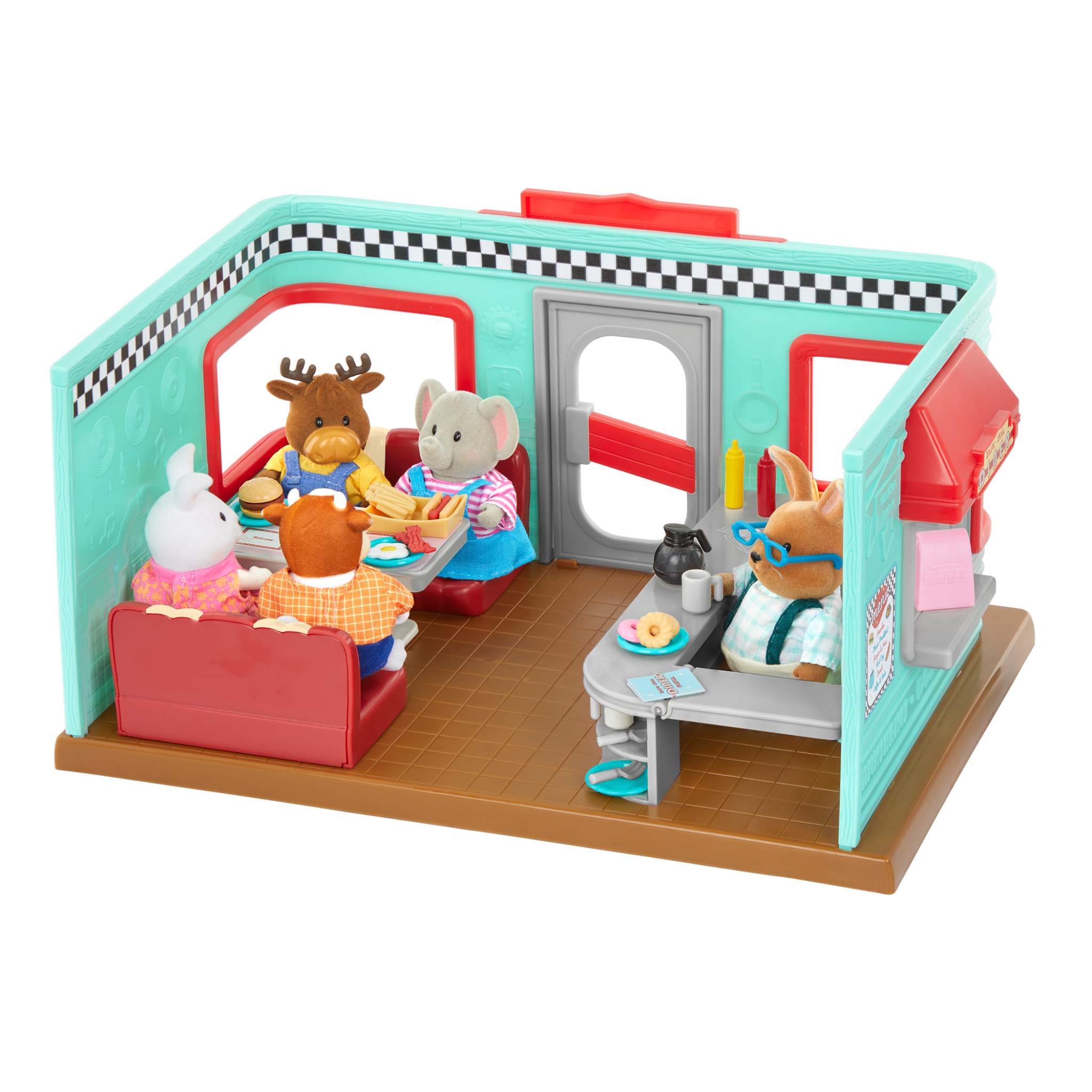 Li'l Nibbles Drive Thru Diner | Toy Restaurant with Accessories