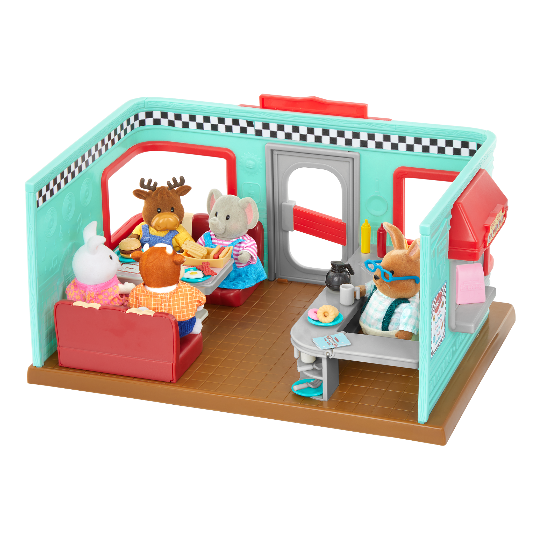 Diner Playset for Li'l Woodzeez