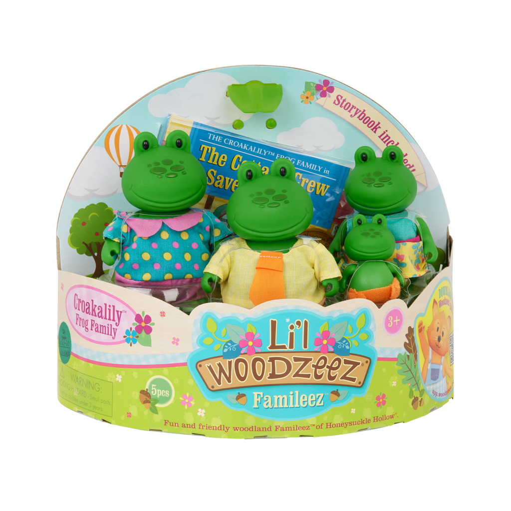 The Croakalily Frogs - Li’l Woodzeez