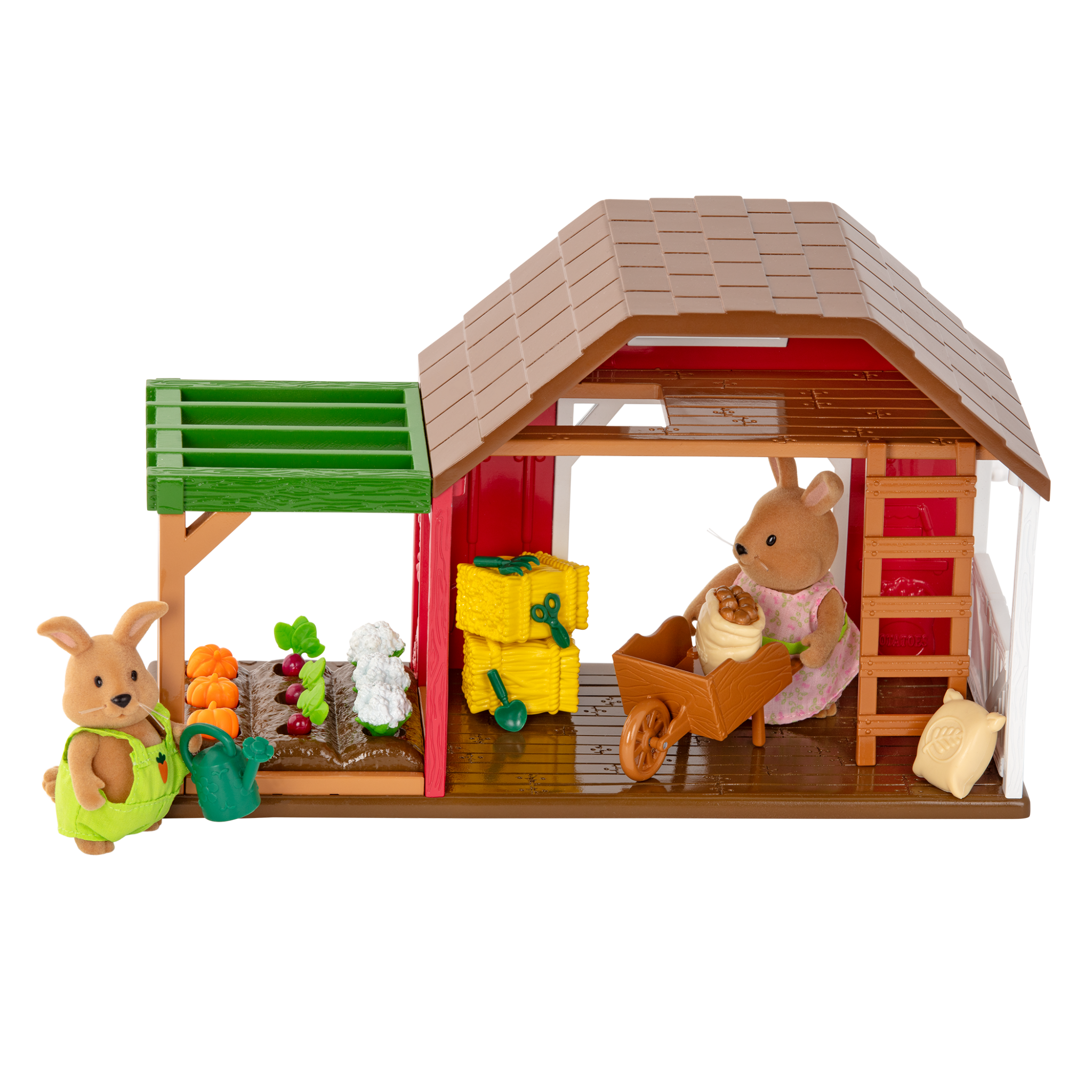Happy Harvest Farms | Toy Farm with Accessories | Li'l Woodzeez
