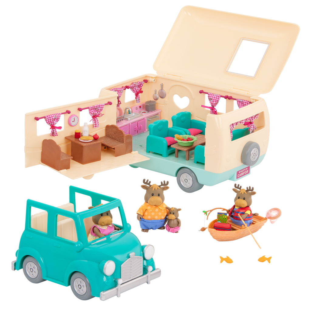Happy Camper Playset - Deluxe - Li’l Woodzeez