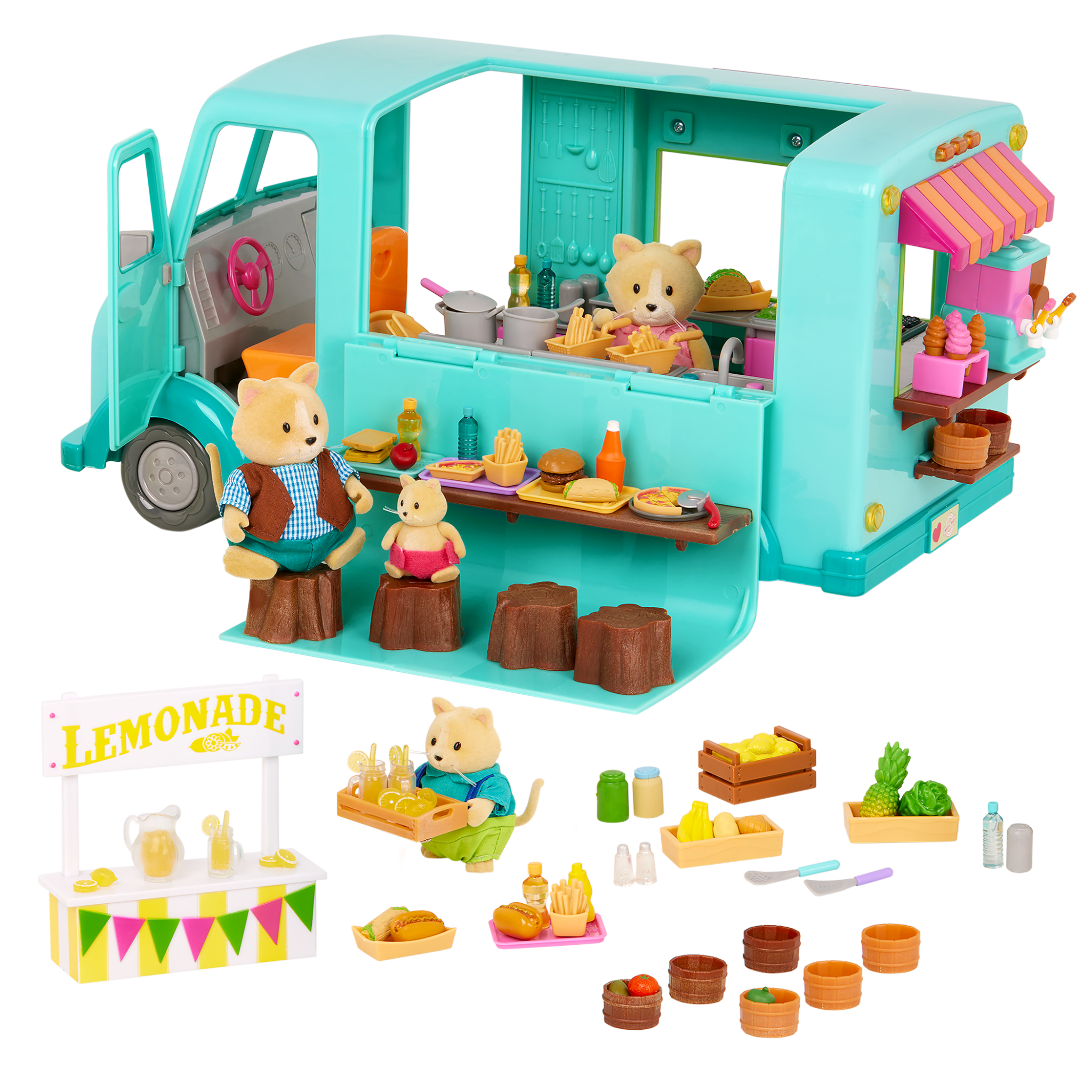 Honeysuckle Sweets & Treats | Deluxe Playset | Li'l Woodzeez Honeysuckle Sweets & Treats | Deluxe Playset | Li'l Woodzeez